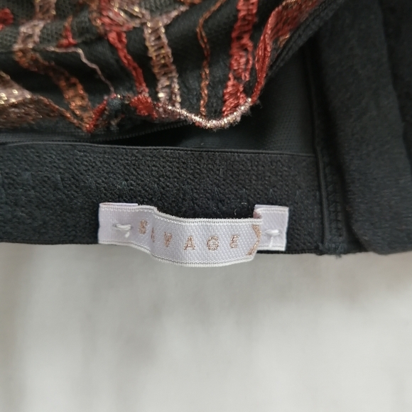 Savage X Fenty Plus Size Shining Star Unlined Demi Bra Metallic Lace Mesh 44D - Picture 7 of 16